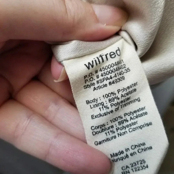 Aritzia Wilfred Chateau Faux Fur Teddy Cream Vest  XS - Picture 5 of 10